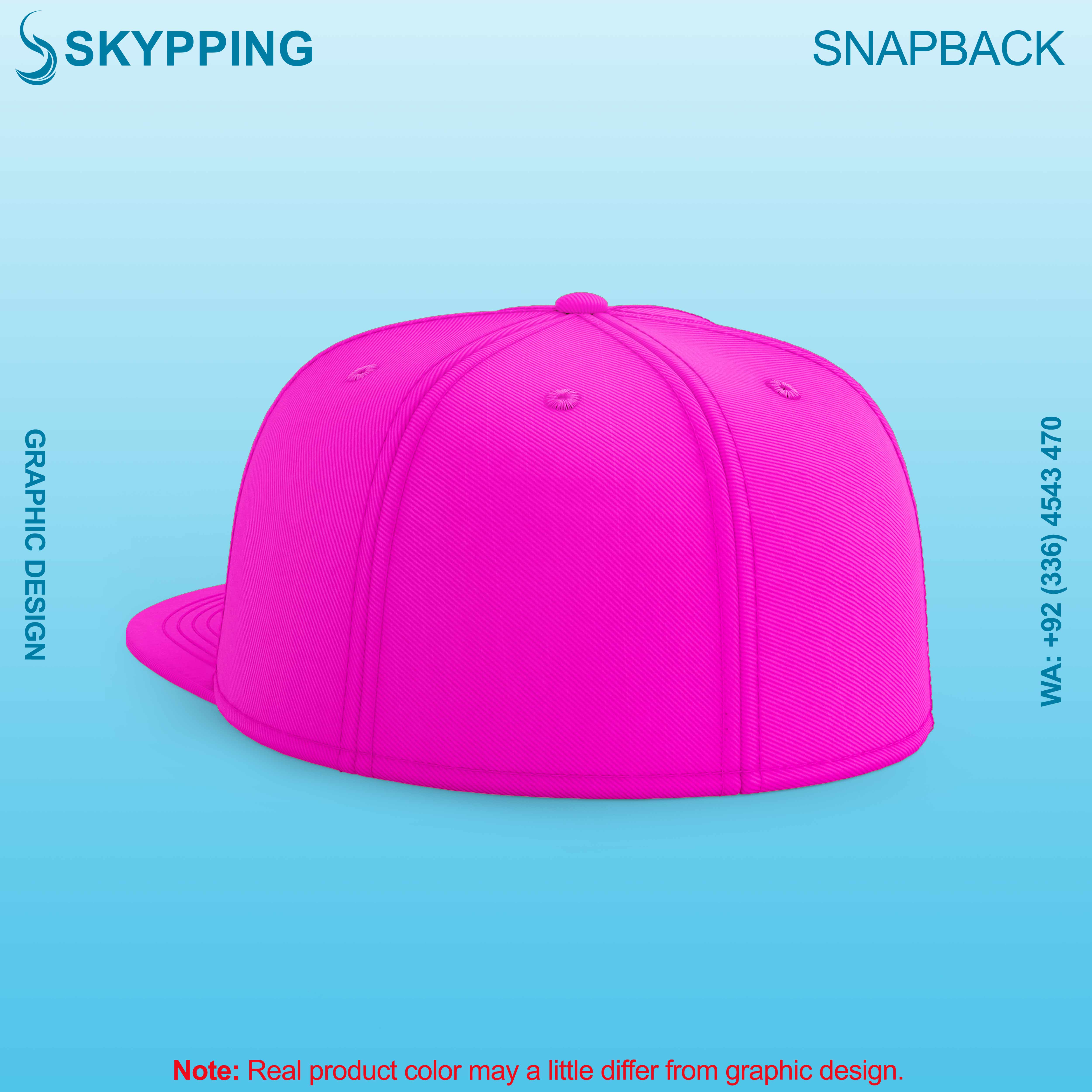 Snapback Hat - 6 Panel